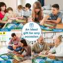 1000 Piece Puzzles for Adults, Spring Landscape Jigsaw Puzzle, Farm Jigsaw Puzzles 1000 Pieces, Challenging Game Home Decor Birthday Party Gift Toy for Adults Kids Seniors, 2820 in