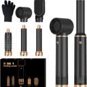 5 in 1 Hair Dryer Brush Set, Negative Ion Blow Dryer Brush Upgrade Hot Air Brush Air Styler Curling Wrap Air Curler, Curling Iron Hair Styling Tools As A Gift for Straight/Curl/Drying/Smoothing