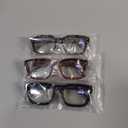 Readers for Women Oprah Style Square Reading Glasses with Spring Hinge Blue Light Blocking for Men Ladies, 1.5