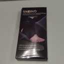 SNEINO Ankle Brace for Women & Men - Ankle Support Brace for Sprained Ankle, Ankle Stabilizer for Achilles, Tendon, Sprain, Injury Recovery, Lace up Ankle wrap for Running, Basketball, Volleyball (Medium) (Medium (Pack of 1), Black)