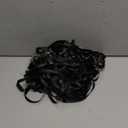 Beebel Black Lanyard Bulk Lanyards for Id Badges Flat Lanyard with Badge Clip Swivel Hook 50 Pack