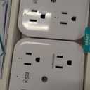 KMC Smart Tap Mini 2-Pack, 4-Outlet Wall Mounted Plug Adapter, 3 Independently Controlled Wi-Fi Outlets, Compatible with Alexa & Google Assistant, No Hub Required