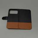 TUCCH Wallet Case for iPhone 17 Pro Max (6.9") 2025, RFID Blocking 4 Card Slots, Kickstand, Shockproof TPU Shell, PU Leather, Magnetic Closure, Protective Flip Folio Cover, Black & Brown