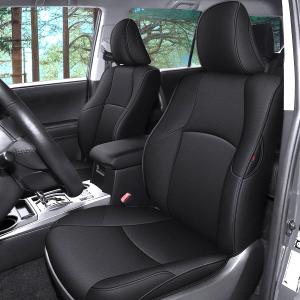 AOMSAZTO Custom Fit Seat Covers for Toyota 4Runner 2011-2024 Full Set Car Seats Cover for 4Runner Accessories Black (5 Seats Model Only)