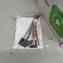 7'' Double Din Car Stereo with Wireless Apple CarPlay & Android Auto, Car Audio Receivers, IPS Touch Screen FM Radio, Mirror Link, Bluetooth 5.2, SWC, HD Backup Camera, GPS Navigation, TF/USB/AUX