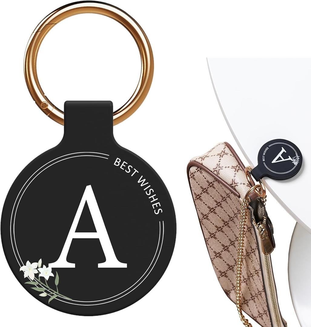 Magnetic Purse Holder - Handbag Hanger with Strong Magnetism, Beautiful Lily Hook for Women, Valentine's Day Gift, Suitable for Table, Locker Room, Restroom