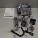 Panasonic Corded Phone/Cordless Phone with Answering Machine, Advanced Call Block and 2-Way Recording, 2 Handsets Expandable up to 6 Cordless Handsets - KX-TGF852B (Black)