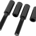 2-Inch Side Mirror Extension Riser Adapter Mount Extender for Harley Sportster,Softail,Dyna,Touring 1994+,Replace for #91907-87,Black