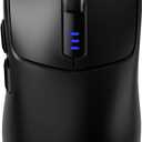 AULA SC580 Wireless Gaming Mouse, Tri-Mode 2.4G/BT5.0/USB-C Gaming Mouse, 12000 DPI Rechargeable Wireless Mouse with 6 Programmable Buttons, Ergonomic Computer Mouse for Laptop/PC/Mac/Tablet