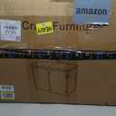 Clear Acrylic Dog Cage Furniture, Decorative Dog Kennel Furniture with Solid Wood Tabletop, 41 Inch, 6 Panels, Transparent Pet Fence for Small Dogs, Rabbits, Hedgehogs, and Cats