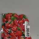 24pcs Realistic Artificial Strawberries Decorative Fruit Models Plastic for Home Store Event Education