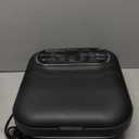 Ranjova Collapsible Foot Spa Electric Rotary Massage, Foot Bath with Heat, Bubble, Temp Control, and 24 Motorized Shiatsu Massage Balls, Pedicure Foot Spa Tub for Stress Relief (Black)