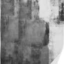 Black and White Hand Towels for Bathroom 2 Pack,Microfiber Soft Absorbent Grey Ombre Modern Abstract Art Grunge Kitchen Towels,Decorative Bathroom Towels for Face,Hair,Bath,Shower 14"x28"