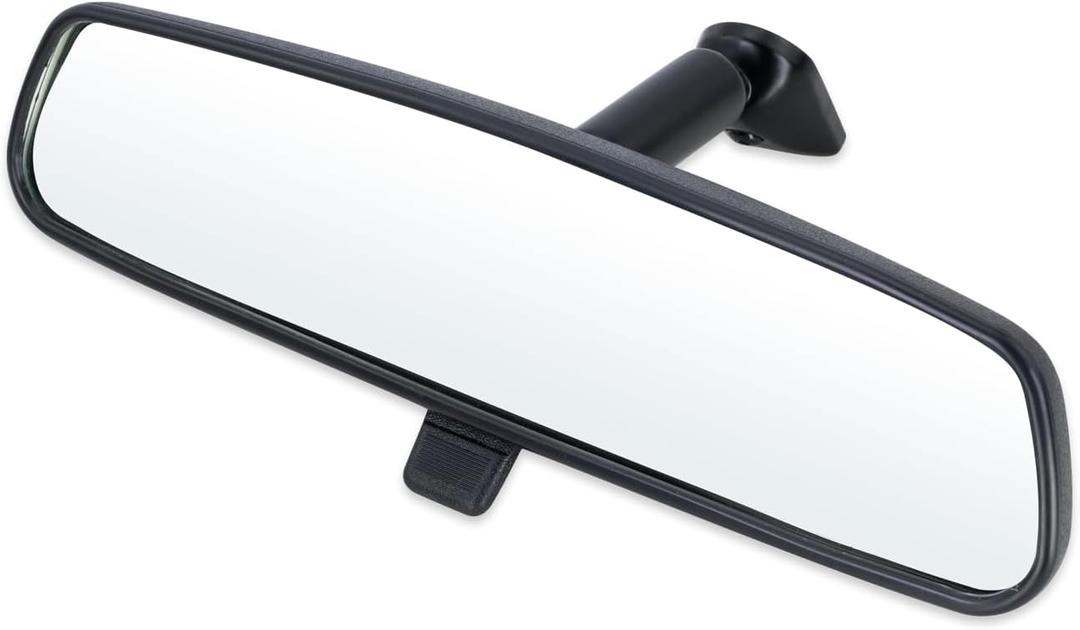Interior Rear View Mirror Assembly Compatible With 2004-2020 Ford F150,2002-2023 Explorer,2006-2020 Fusion,2016-2023 Transit,2007-2024 Edge,2011-2019 Fiesta,Lincoln Mercury Replace#6U5Z-17700-C