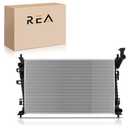 Readair Engine Coolant Radiator Assembly Compatible with Ford Focus 2008 2009 2010 2011, L4 2.0L, Replace# 8S4Z8005A