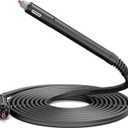 CNC Plasma Cutting Torch, IPTM60 Non-HF Pilot Arc Plasma Cutting Straight Torch, 32FT