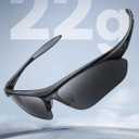 Lamicall 22g Polarized Sports Sunglasses for Men Women - UV400 Protection Sun Glasses for Running Cycling Baseball Driving