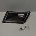 NewYall Front Left Carbon Fiber Bumper Cover Air Vent Intake Duct for Nissan 350Z 2003-2009