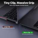 Soonjet for MacBook Pro 14 inch Case | M5 M4 M3 M2 M1 Pro/Max 2026-2021 | 100% Match Official Color | Protective Hard Shell Laptop Cover | Space Black Clear