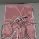 Hosuly 2 Pcs Satin Bassinet Sheet Baby Hair Soft Silk Feeling Sheet Baby Bassinet for Rectangle Cradle Pad Mattress Boys Girls Newborn Infant(Pink, Gray)