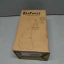 Garden Statues Elephant with Solar Lantern Outdoor Figurines Decorations for Patio Yard Lawn Ornaments Gifts for Birthday Mom Housewarming(Gray)