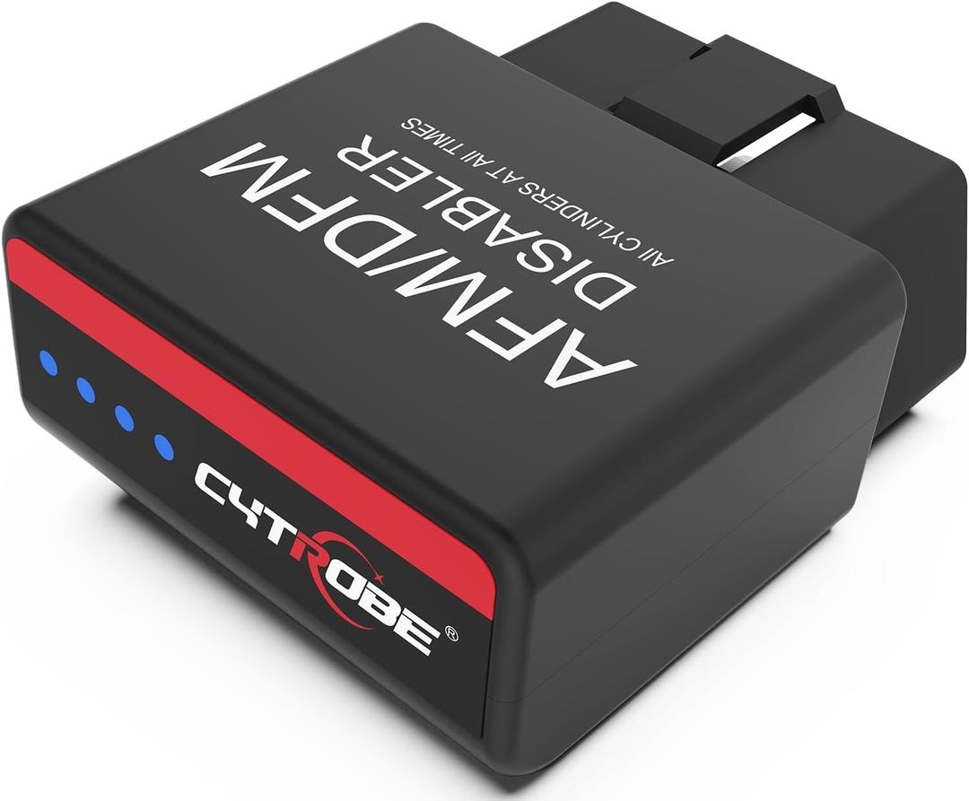 AFM Disabler, AFM/DFM Disabler, Active Fuel Management Disabler RA003 Compatible with GM V6 V8 AFM Disabler 5.3 Silverado (GMC Sierra Yukon Chevy Tahoe Avalanche Cadillac Escalade) 4.3L 5.3L 6.0L 6.2L (Red)