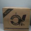 Office Desk Chair for Long Hours & Lower Back Pain Relief  4 Thick Molded Foam Cushion, Enhanced Lumbar Support, Padded Flip-up Armrests, Ideal for Office or Study, Black