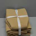 UBBCARE 4 Pack Storage Baskets for Shelves, Baskets for Organizing, Cube Shelf Storage Bin with Handles, Woven Storage Basket, 13"L x 9"W x 7.5"H, Brown