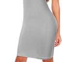 Geyoga 6 Pack Women's Cami Dress, Long Tank Dress Spaghetti Strap Slips for Under Dresses, Long Camisoles for Layering (X-Large)