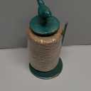 Sungmor Cast Iron Garden Twine Holder Set - 1300ft. Natural Jute Twine String & Rope Rack & Scissors - Decorative & Practical Home Arts Crafts Tools for Picture Display Gift Wrapping Packing Gardening