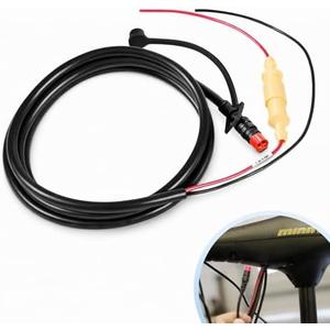 010-11678-10 Power Cable for Garmin Echo Fish Finder 100 101 150 151 151dv 200 201 201dv 300c 301c 301dv 500c 501c 550c 551c 551d, 6ft, 4-pin