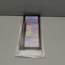 Nursing Clipboard Foldable, Foldable Clip Board w/Nursing Edition Cheat Charts, 3 Layers Aluminum, Nurse Clipboards w/Low Profile Clip & Pen Clip Pocket for Students, Nurses and Doctors, Black