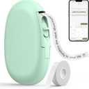 SUPVAN E10 Bluetooth Label Maker Machine with Tape, Continuous Waterproof Label, Versatile App with 30+ Fonts and 660+ Icons, Label Printer for Home, Kitchen, School, Office Organization, Green