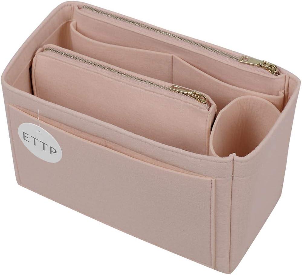 Purse Organizer, Felt Bag Organizer Insert Purse Organizer For LV Speedy, Neverfull, Tote, Handbag,Shaper 5 Sizes