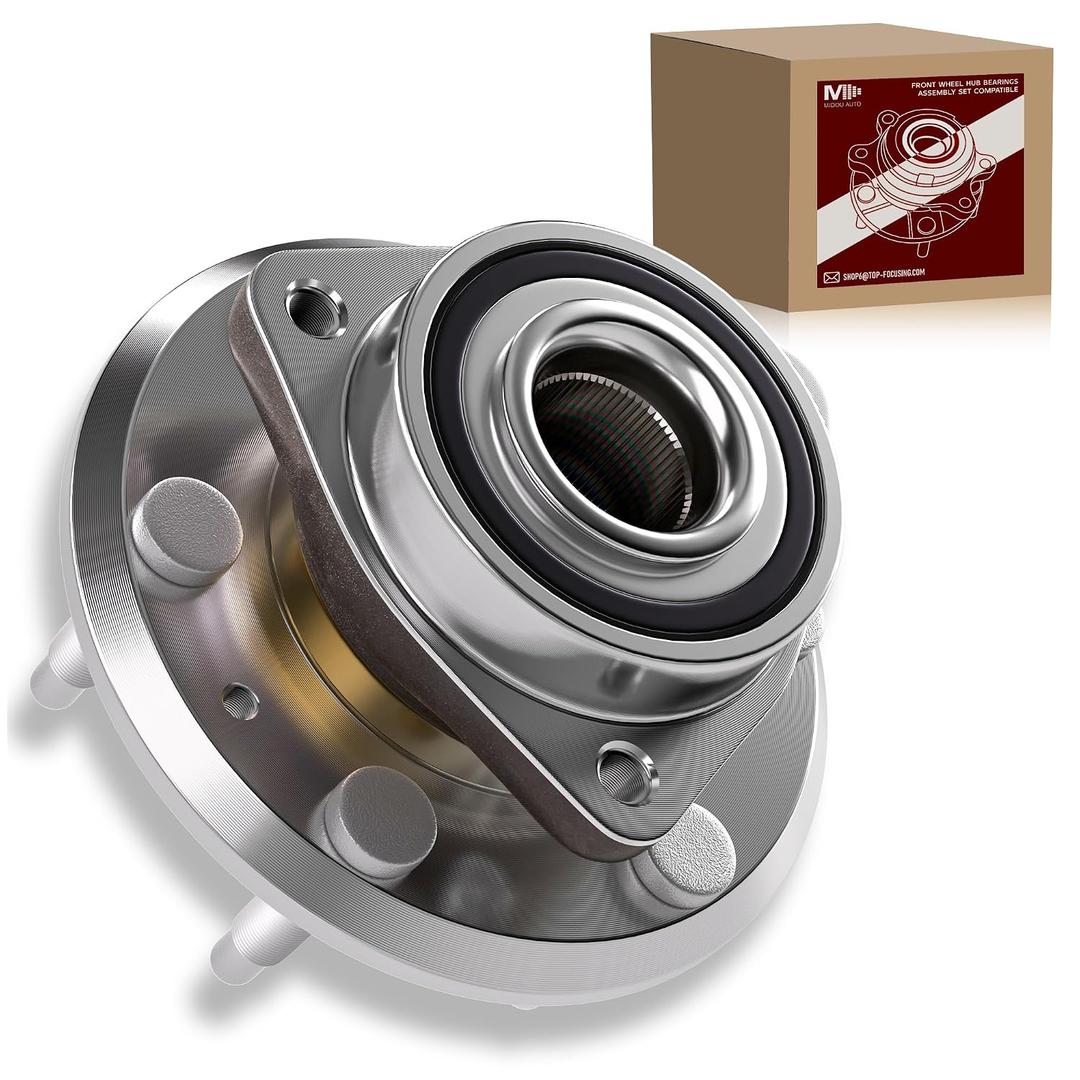 513277 Front/Rear Wheel Hub and Bearing Assembly Compatible for 08-17 Buick Enclave, 09-17 Chevy Traverse, 07-16 GMC Acadia, 07-10 Saturn Outlook 6 Lugs w/ABS