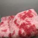 Rezutan Soft Fluffy Rug for Living Room Bedroom, Large Comfy Modern Shaggy Fuzzy Kids Rug, Plush Indoor Nursery Classroom Home Decor Bedside with Non-Slip Bottom, Pink, 5X7 Feet