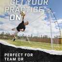 SKLZ Quickster Portable Soccer Goal and Net - 3297, 8 x 5 Feet,Black