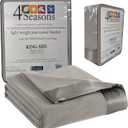 Thermee Micro Flannel King Size Blankets, Lightweight All Seasons Cozy Blanket, Throw Blankets for Home and Living Room, Comfy & Soft Blanket for Couch, Machine Wash, No Pilling - Slate Grey