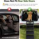 Dog Ramp for Car, Foldable Dog Stairs for Small Dogs, Not for Side Doors