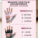 VINSGUIR Workout Gloves for Women and Men, Breathable Weight Lifting Gloves for Gym Exercise, Fitness, Training, and Cycling, with Excellent Grip and Cushion Pads. S Size
