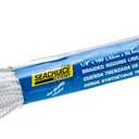 Seachoice Braided Utility Line Boat Rope, 1/8 In. X 100 Ft., White (One Size)
