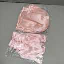 25 Pcs Valentines Pink Bow Set Decor 1 Extra Large 20 x 24 Inches Satin Bow 24 Coquette Ribbon Bows for Birthday Wedding Holiday Wreath Wall Backdrop Decor