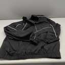 Fisoew Quarter Zip Pullover Women UPF 50+ Lightweight Windbreaker Jacket Running Hiking Outdoor Pullover with Pocket, L