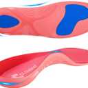 Plantar Fasciitis Insoles for Men Women,High Arch Support for Pain Relief,Shoe Inserts Orthotic for Flat Feet,Work Boot Insoles for Shock Absorbing Inserts (Fit for Standing All Day) P-S (MEN 5.5-6.5|WOMEN 7.5-8.5(260mm))