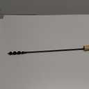 Flexible Installer Drill Bit for Pulling Wires Through Walls Ceilings and Sidewalks, 54-Inch Long, 3/4-Inch Auger with a Fish Eye Hole and Screw Point, 1/4" 3-Flat Anti-Slip Shank.