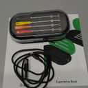 CHEF iQ Sense | Smart Wireless Meat Thermometer | 4 Ultra-Thin Probes | WiFi Unlimited Range | 1000F Heat Safe | 5 Sensors | BBQ, Grill, Oven, Smoker, Air Fryer | Gen3 (Black)