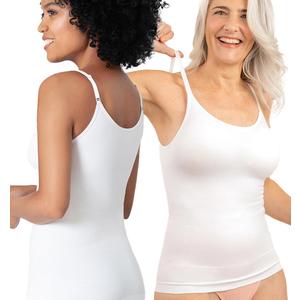 SHAPERMINT Womens Tops - Scoop Neck Cami Body Shaper for Women, Shapewear Tummy Control, Camisole Tank Tops for Women, Medium