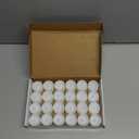 Homemory 24Pcs Flickering Flameless Candle Battery Operated, 200+Hours Fake Electric LED Tea Lights for Votive, Centerpiece Table Decorations, Wedding, Aniversary, Halloween, Christmas (Warm White Glow  White Body)