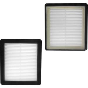107315 HEPA Vacuum Filter Replacement for ProTeam Twin Pack Filter Compatible with Proteam Super Coach Pro 6, Super Coach Pro 10,ProVac FS 6 and GoFree Flex Pro Vacuum - 2 Pcs