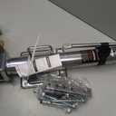 8" Spoke Wheel Trailer Jack, 10" Vertical Movement, 1500 lbs, for RV, Boat, Trailer and More, Silver